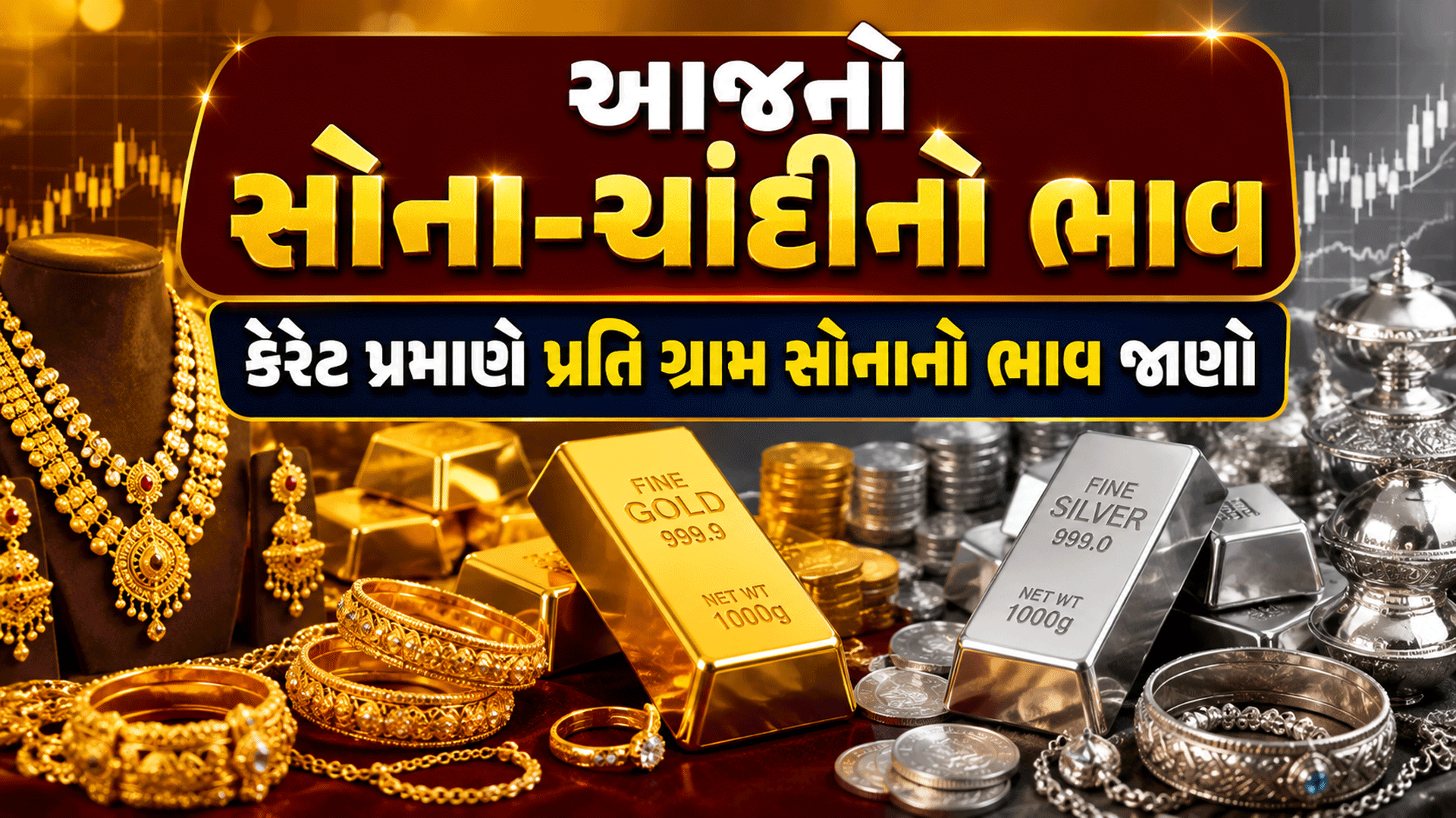 Gold Price Today: આજે સસ્તા થયા સોના-ચાંદી, એક ઝટકે આટલા ઘટ્યા સોનાના ભાવ, ચેક કરો લેટેસ્ટ રેટ Gold Price Today: આજે સસ્તા થયા સોના-ચાંદી, એક ઝટકે આટલા ઘટ્યા સોનાના ભાવ, ચેક કરો લેટેસ્ટ રેટ