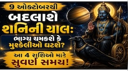 શનિ બદલશે નક્ષત્ર: આ 4 રાશિઓની તિજોરી છલકાઈ જશે, નોકરી-વેપારમાં મળશે કલ્પના બહારનો ફાયદો!
