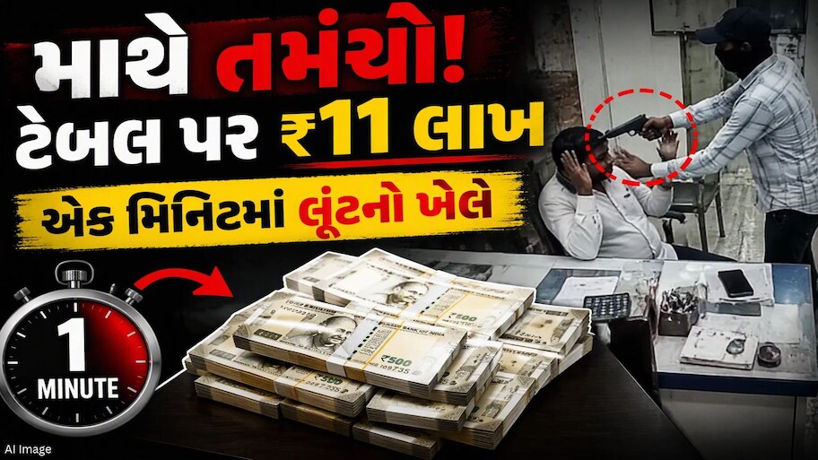 રીલ જેવી લૂંટ, રિયલમાં ફેલ: અમદાવાદમાં આંગડિયા પેઢીને લૂંટવા આવેલા શખ્સો પોલીસના સળિયા પાછળ!, જાણો ક્યાં ભૂલ કરી
