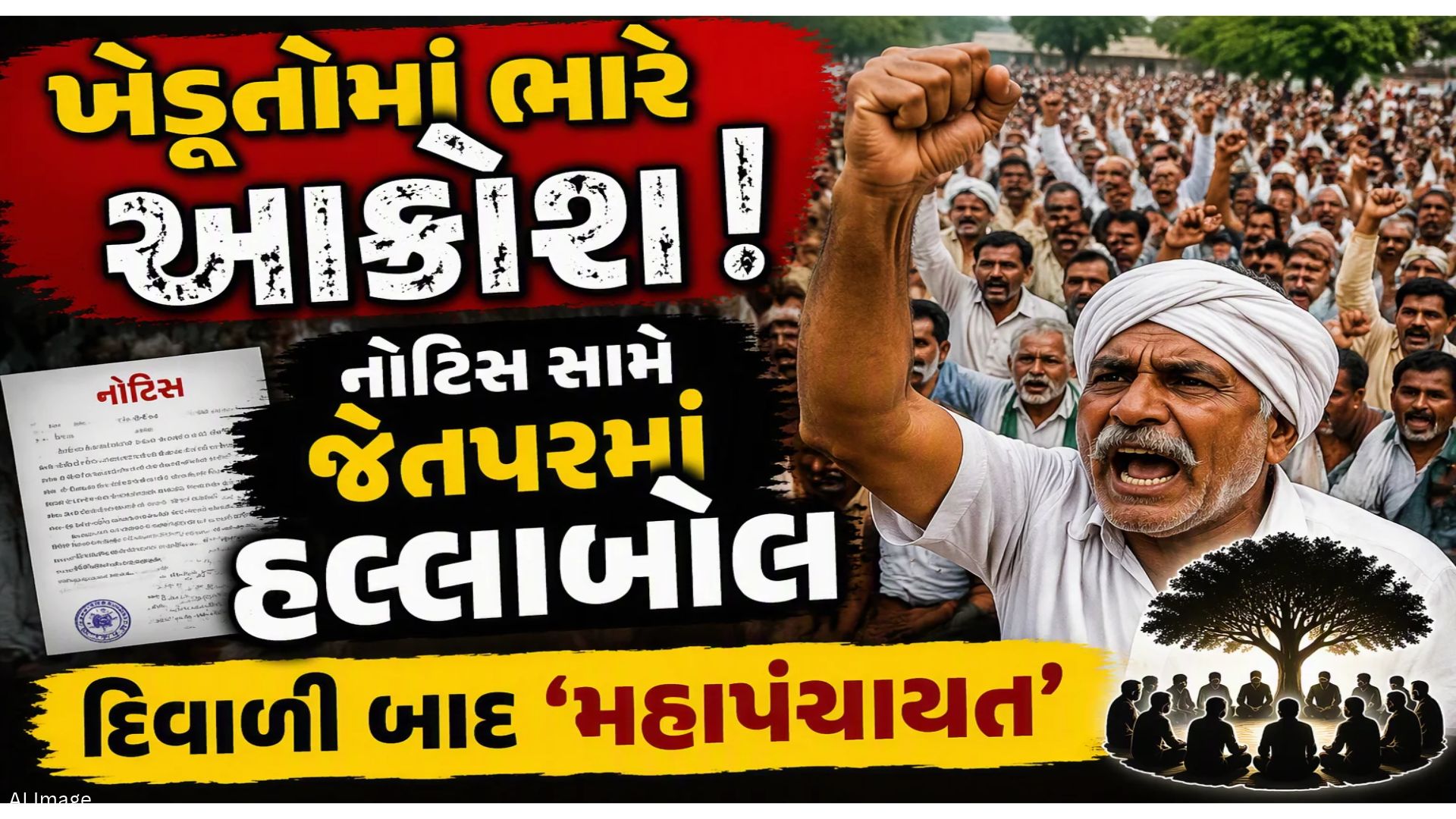 મોરબીમાં ખાનગી વીજ કંપની સામે ખેડૂતોનો જંગ: દિવાળી બાદ 'મહાપંચાયત'ની ચીમકી મોરબીમાં ખાનગી વીજ કંપની સામે ખેડૂતોનો જંગ: દિવાળી બાદ 'મહાપંચાયત'ની ચીમકી