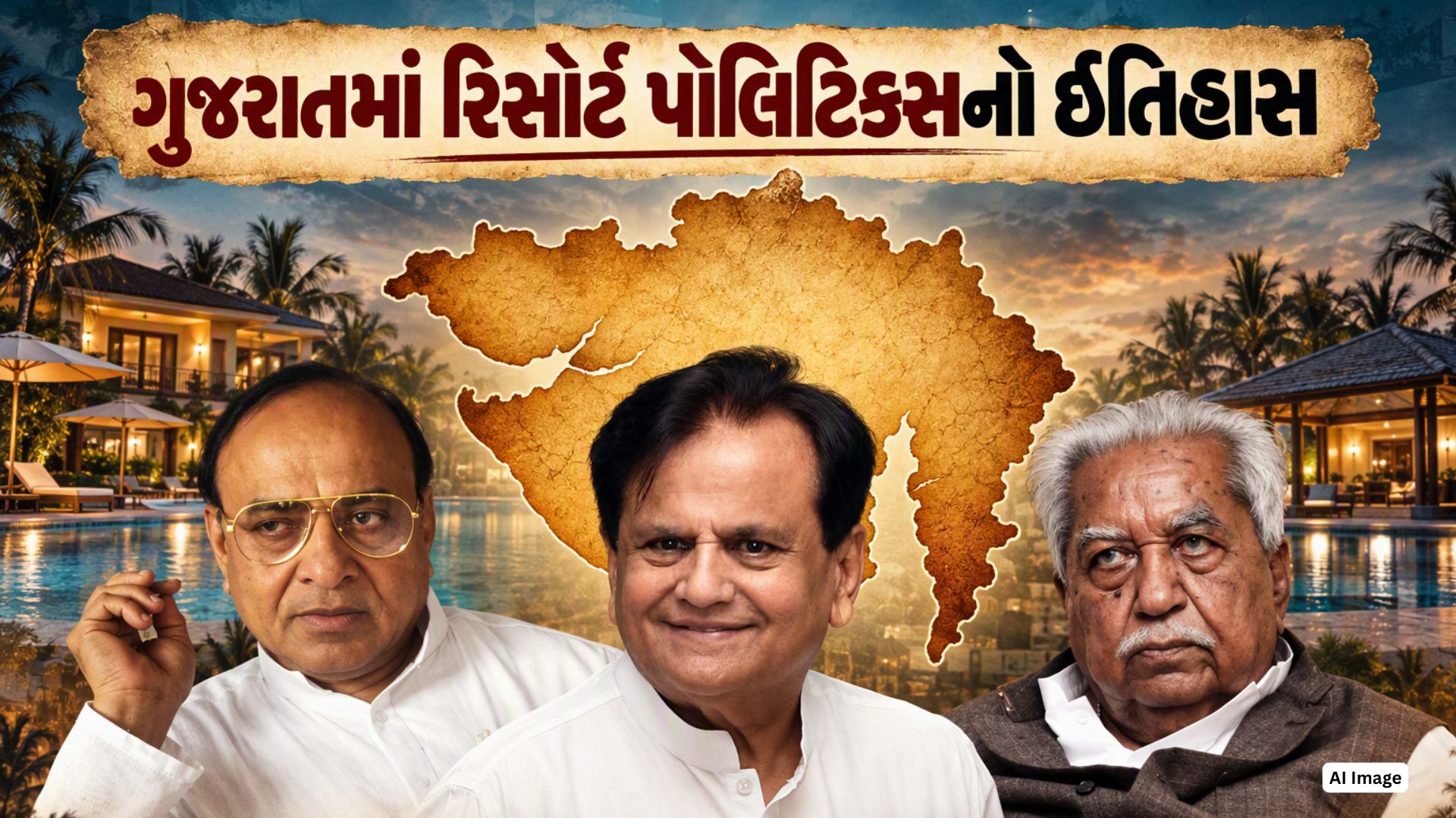 ખજુરાહોથી લઈને ગાંધીનગર સુધી... ગુજરાતના રાજકારણમાં કઈ ‘વાડાબંધી’નો આ ખેલ નવો નથી! ખજુરાહોથી લઈને ગાંધીનગર સુધી... ગુજરાતના રાજકારણમાં કઈ ‘વાડાબંધી’નો આ ખેલ નવો નથી!