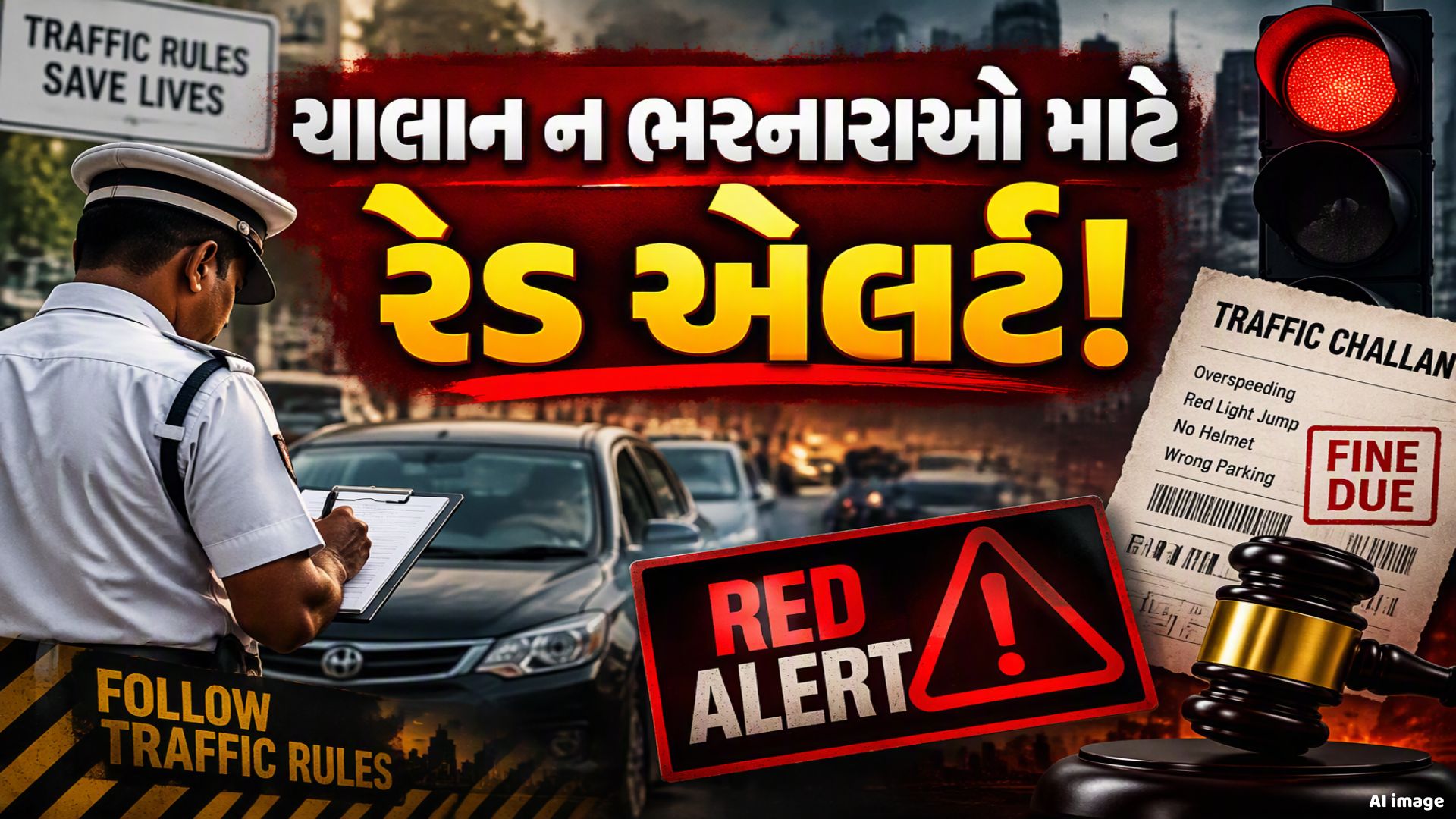 ટ્રાફિક નિયમ તોડનારાઓ માટે મોટા સમાચાર! બાકી ચલાનને લઈને આવી શકે છે નવી વ્યવસ્થા, જાણો ટ્રાફિક નિયમ તોડનારાઓ માટે મોટા સમાચાર! બાકી ચલાનને લઈને આવી શકે છે નવી વ્યવસ્થા, જાણો