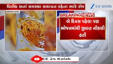 ગુજરાત યુનિવર્સિટીની સમરસ હોસ્ટેલ ફરીથી વિવાદમાં, ભોજનમાંથી નીકળી જીવાત