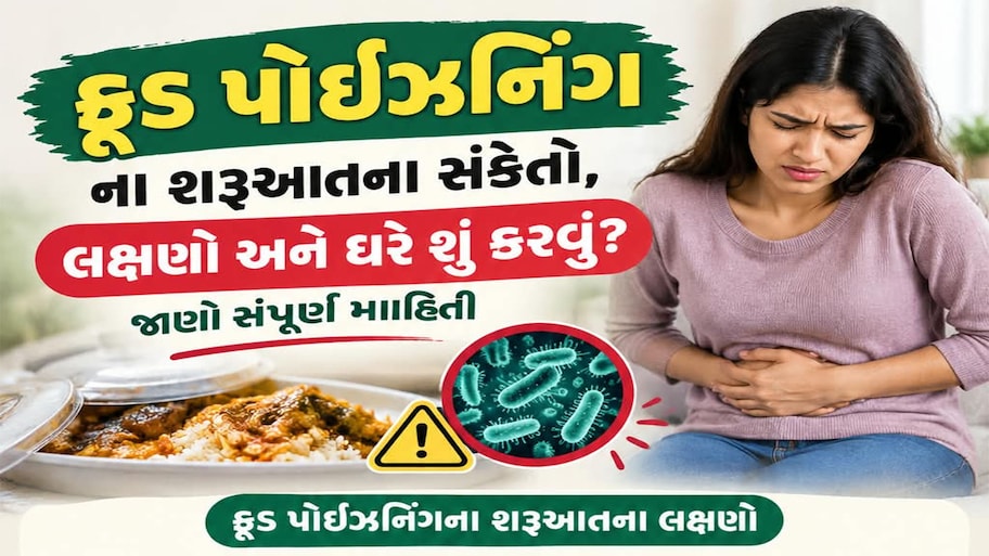 Food Poisoning: ફૂડ પોઈઝનિંગના થયું છે તે કેવી રીતે ખબર પડે ? જાણો લક્ષણો અને પ્રાથમિક સારવારના ઉપાયો