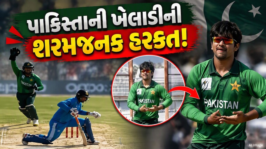 વૈભવ સૂર્યવંશી આઉટ થતાં પાકિસ્તાની ખેલાડીની શરમજનક હરકત, અભિશેક શર્માએ સિક્સ ફટકારી આપ્યો જડબાતોડ જવાબ
