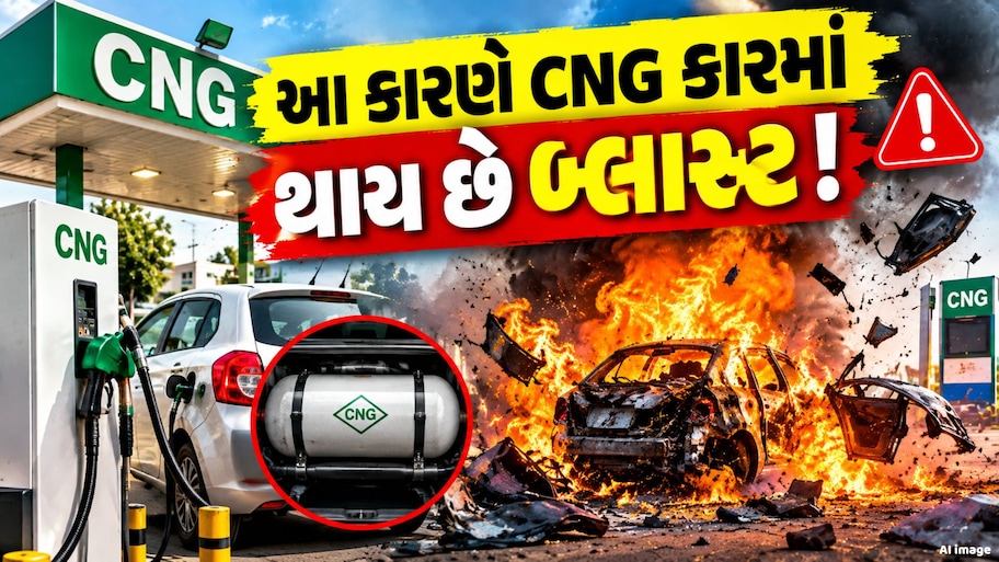 CNG ભરતી વખતે બ્લાસ્ટ, કારના થઈ ગયા ટુકડા, કેમ થાય છે આવા અકસ્માતો? જાણો કારણો