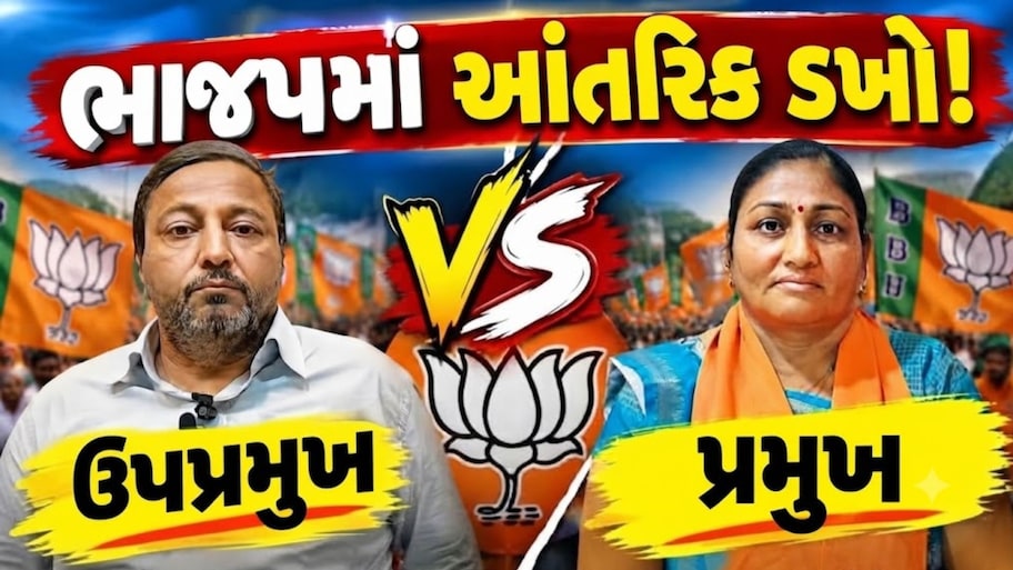 રાધનપુર નગરપાલિકામાં ભાજપમાં  વિવાદ: ઉપપ્રમુખના ગંભીર આક્ષેપોથી રાજકારણ ગરમાયું, પ્રમુખના પતિનો હસ્તક્ષેપનો મુદ્દો પણ ઉઠ્યો