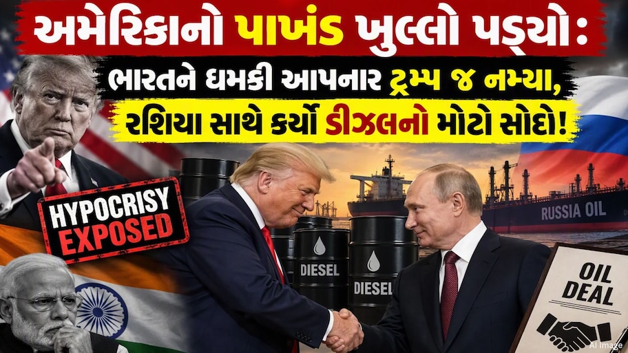 ઝેલેન્સ્કીની પીઠમાં ખંજર!: કાલ સુધી રશિયાને વિલન ગણાવતું અમેરિકા આજે બન્યું પુતિનનું ‘ડીઝલ પાર્ટનર’, મહાસત્તાનો અસલી ચહેરો