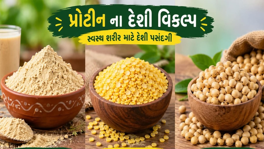 મોંઘા પ્રોટીન પાવડર લેવાની જરૂર નહીં પડે, આ 4 દેશી વસ્તુઓથી શરીરને મળશે ભરપુર પ્રોટીન અને એનર્જી