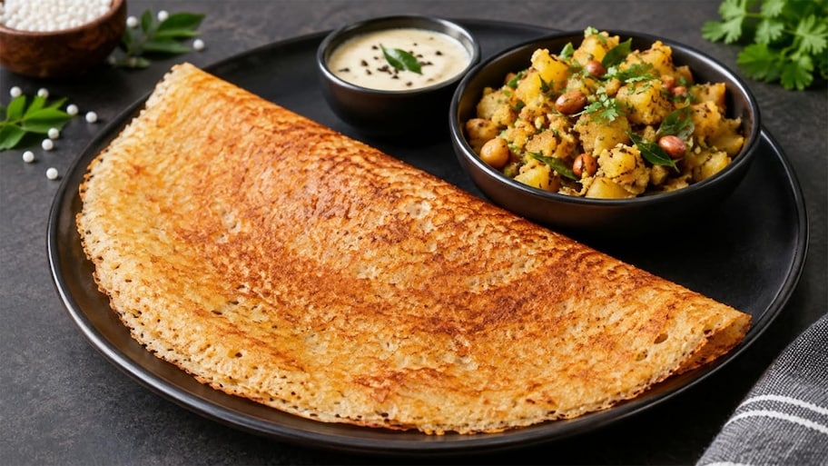 Farali Dosa: રાજગરાના થેપલા-પુરી ખાઈને કંટાળી ગયા છો ? તો ફરાળી સુકી ભાજી સાથે બનાવો ફરાળી ઢોસા, નોંધી લો રીત