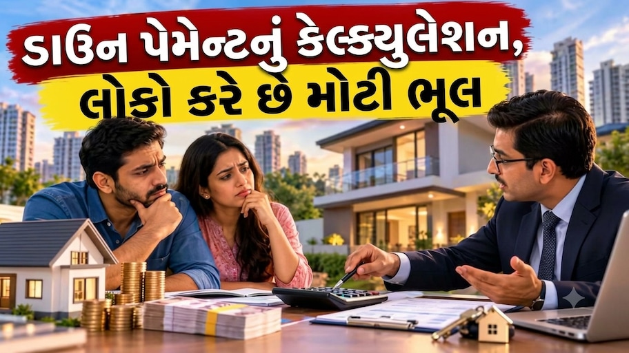 Home Loan: ડાઉન પેમેન્ટમાં એક ભૂલ પડશે ભારે, ઘર ખરીદતા પહેલા બેંકની લોન લિમિટ નહીં, તમારું બજેટ જુઓ