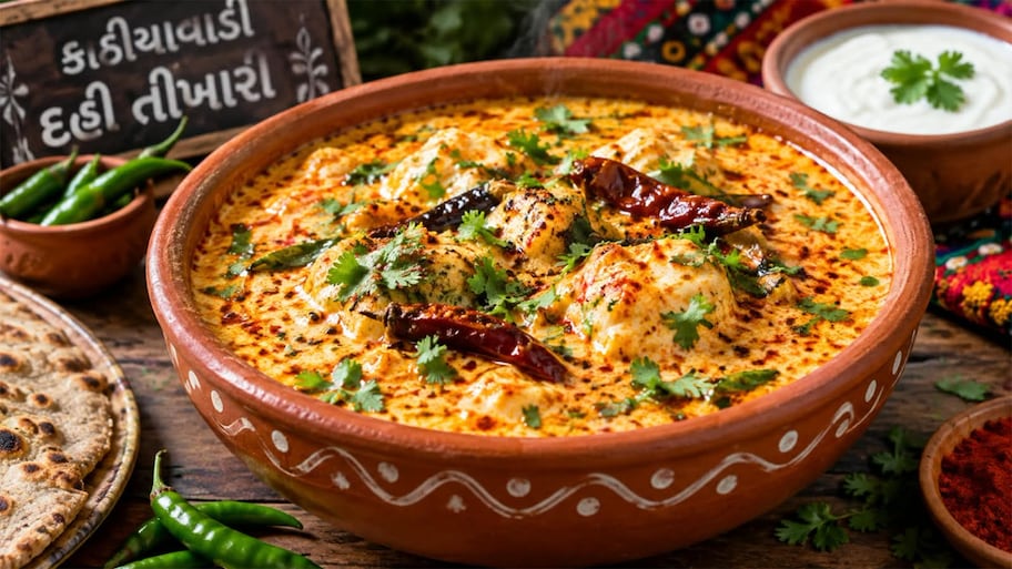 Dahi Tikhari : લસણની ચટણીના વઘારવાળી અસ્સલ કાઠિયાવાડી ટેસ્ટની દહીં તીખારી બનાવવાની રીત