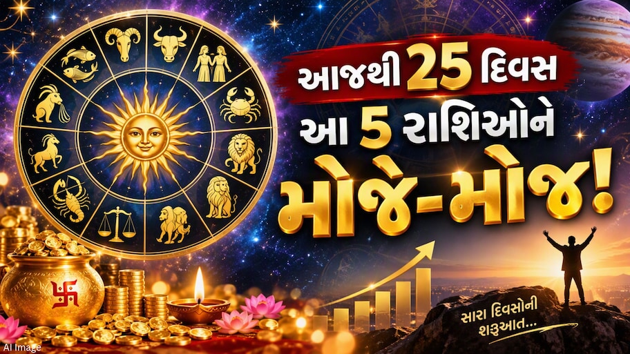 શુક્રની વક્રી ચાલ આ 5 રાશિના જાતકોને બનાવશે માલામાલ, અચાનક વધશે બેંક બેલેન્સ!