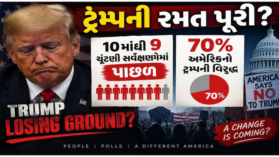 જો મિડ ટર્મમાં ટ્રમ્પ હારી ગયા તો? : ટ્રમ્પની રિપબ્લિકન પાર્ટી 10માંથી 9 સર્વેક્ષણોમાં પાછળ, કપાઈ જશે પાંખો, એમ જ નથી ભારત પર રિઝ્યા