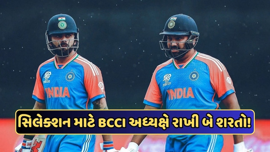 કોહલી અને રોહિતે રહેવું પડશે ફિટ, BCCI અધ્યક્ષે વર્લ્ડ કપ માટે રાખી બે શરતો, જાણો