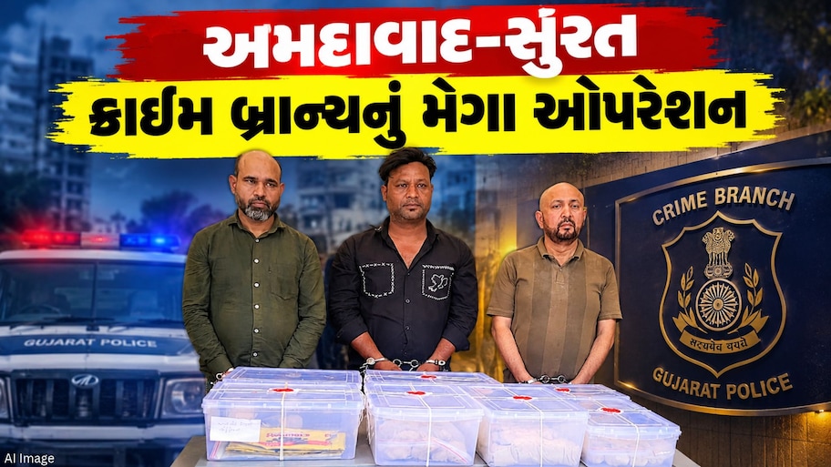ફિલ્મીઢબે પકડાયા કુખ્યાત ડ્રગ્સ માફિયા: ચોકલેટ અને ડ્રિંકના પેકેટમાં છૂપાવીને લવાતું 22.65 કરોડનું હેરોઈન અને MD ડ્રગ્સ જપ્ત