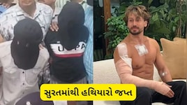 ટાઈગર શ્રોફ ફાયરિંગ કેસ: મુંબઈ ક્રાઈમ બ્રાન્ચે સુરતથી બે હથિયાર કર્યા કબજે, થયો ચોંકાવનારો ખુલાસો