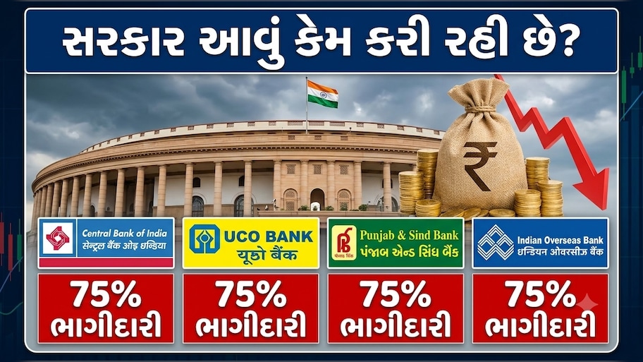 IDBI બાદ આ 4 બેંકોમાં ભાગીદારી વેચવા જઈ રહી છે સરકાર, શું છે પ્લાન, ગ્રાહકો પર શું થશે અસર?