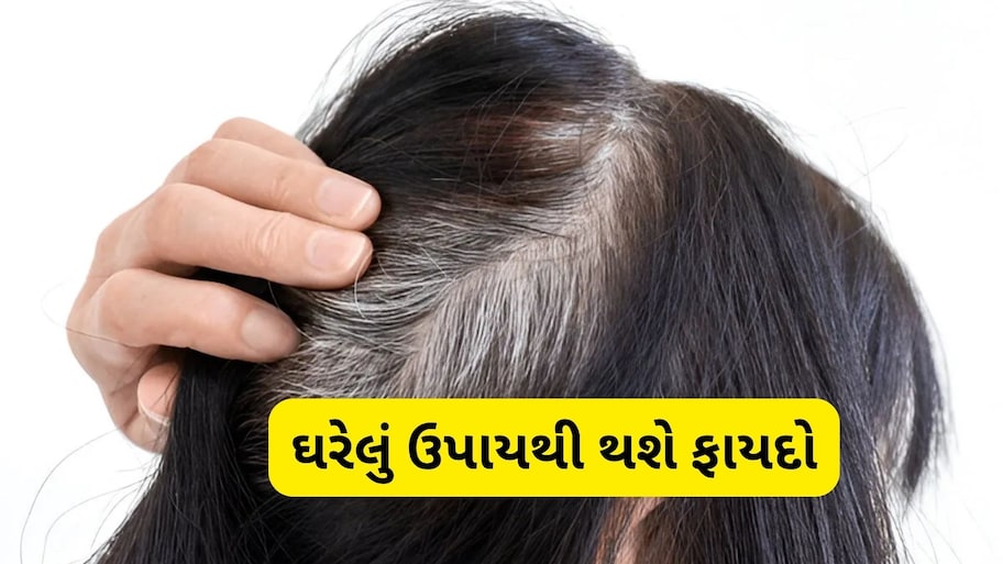 Grey Hair Tips: સફેદ વાળથી છો પરેશાન? કેમિકલ વગર ઘરે જ આ કુદરતી ઉપાયોથી વાળને બનાવો કાળા!