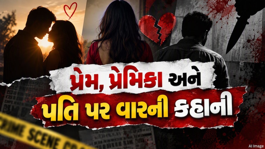 'તું મારી નહીં થાય તો કોઈની નહીં થવા દઉં...' વલસાડમાં પ્રેમીનો પ્રેમિકાના પતિ પર ઘાતકી હુમલો