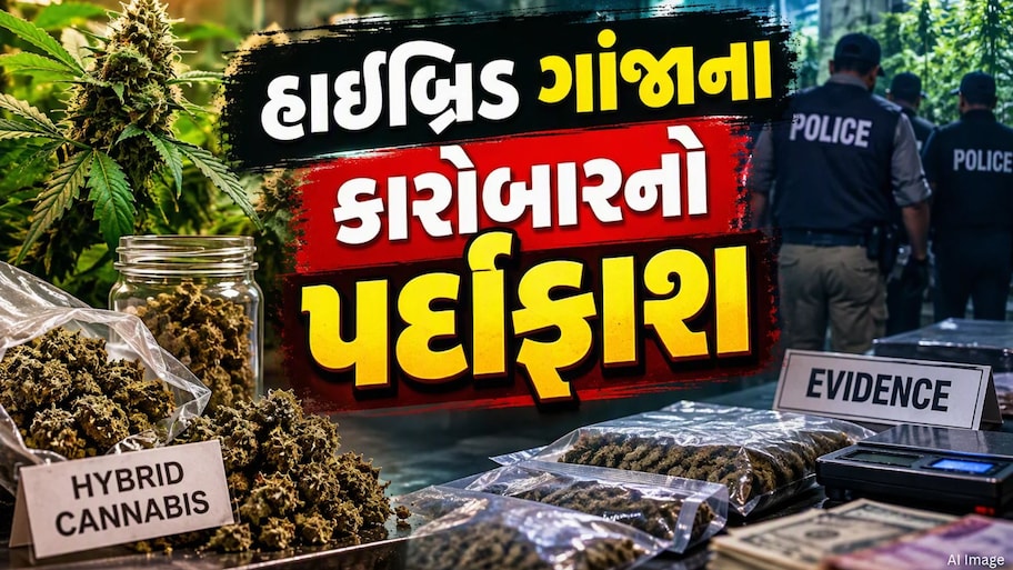 રાજકોટમાં હાઈબ્રિડ ગાંજાના નેટવર્કનો પર્દાફાશ! સો.મીડિયા ઇન્ફ્લુએન્સર અંકિતા દવેના ભાઈનું નામ સામે આવતાં ખળભળાટ
